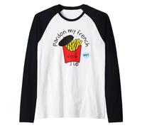 Pardon My French Manche Raglan