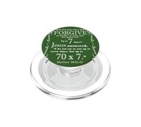 Pardonne 70x7 Seventy Times Seven Forgiven Matthew 18 21-22 PopSockets PopGrip pour MagSafe