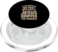Pardonné par Jésus | Citation chrétienne My Past is Gone PopSockets PopGrip pour MagSafe