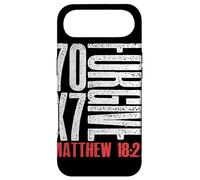 Pardonnez 70 x 7 Fois Soixante-dix Fois Sept Fois Jésus Matthieu 18:22 Coque pour iPhone Air
