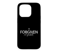 Pardonnez À Ceux Qui Ne sont Pas Parfaits Dieu Jésus Christ Coque pour iPhone 15 Pro