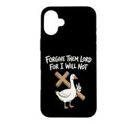 Pardonnez-Leur Seigneur Car Je ne Veux Pas Coque pour iPhone 16 Plus