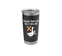 Pardonnez-leur Seigneur Car je ne veux pas Gobelet isotherme en acier inoxydable double paroi