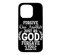 Pardonnez-Vous Les UNS aux Autres comme Dieu Vous a pardonné Coque pour iPhone 15 Pro