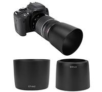 Pare 75-300 Et64,Objectif Zoom EF 70-300Mm 58Mm Hood,X1-4 Lens,Lens Hood Et64Ii Quality Plastic Camera Lens Hood Shade for Efs EF 75300Mm F 4.05.6 is USM