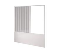 Möbelvertrieb FORTE – Paroi pare-baignoire Nova Kit Vasca – PVC 170–140 cm, ouverture latérale