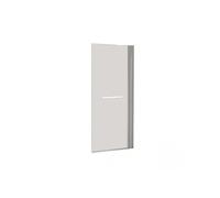 Pare baignoire pivotant et relevable 140x90 laqué blanc Epure