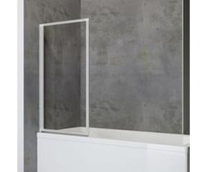 Pare-baignoire pliant 1 volet l.70 x H.120 cm, chrome, Schulte