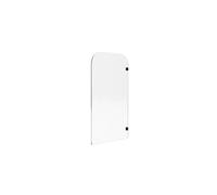 Pare baignoire réversible aux angles arrondis style industriel - 80x140 cm - TIMOUR