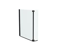 Pare bain Neo, 2 volets noir mat