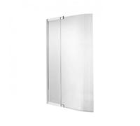 Pare-bain pour bain-douche Malice - 2 volets fixe+pivotant - profilé chromé JACOB DELAFON