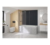 Pare Bain Samoa 80 Chromé Transparent - KINEDO PB150CTN