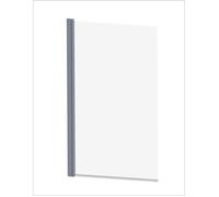 Jacob Delafon - Pare-Bain Struktura 1 Volet - Porte de Baignoire Pivotante à 90° - Accès Facile, Montage Réversible - 800x1400x15mm - Chrome - E6D042-GA