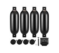 Pare-battage Lot de 4 21,6×66cm Défense Bateau Gonflable en PVC pour Quai