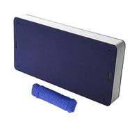 Pare-battage Plat Flottant, Garde-Boue de Bateau en EVA 3 Couches, Pare-Chocs de Bateau, Bouées Marines Portables avec Cord pour Prévention des Rayurese pour Bateaus ou Bateaus Pneumatique, 49x19x5cm