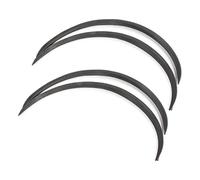 Pare-Boue D'aile pour Focus pour Edge pour Fusion pour Mustang Autocollants Évasés pour Garde-Boue Et Sourcils Roue Voiture 73cm/29''(Carbon Fiber Black)