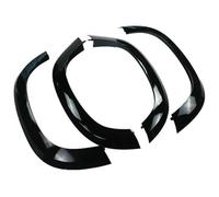 Pare-Boue D'aile pour Land pour Rover pour Defender 90 110 2020-2023 Kit Protection d'ailes Noir Mat(90 Bright Black)