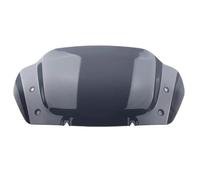 Pare-Brise 10 Pouces (25,4 cm) en ABS Gris, Convient pour Harley Street Glide 2023-2024 Déflecteurs Pare-Brise