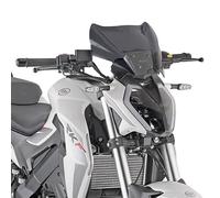 Givi Bulle 1173S pour Keeway RKF125, Honda CB650/1000R, Benelli 502C Gris