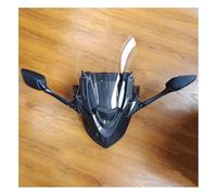 Pare-Brise Accessoires Déflecteur De Pare-Brise Moto Modifié avec Miroir pour DNA Uhr125 Uhr150 Uhr