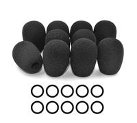 Pare-brise acoustique en mousse facile à clipser compatible avec CloudII/Mix Boom Microphones Protecteurs 5 pièces/10 pcs éponge