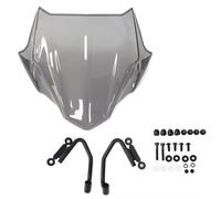 Pare-Brise Avant de Moto, Pare-Brise, déflecteur de Vent pour Honda CB400F CB500F 2016-2023(Light Gray)