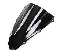 Pare-Brise Avant De Moto pour YZF R1 pour YZF-R1 2000-2001 Moto Noir Double Bulle Pare-Brise Pare-Brise Écran ABS Bouclier Para-Brise Deflecteur