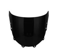 Pare-Brise Avant en Verre pour NSR 125 pour NSR 125 JC22 pour Foxeye 1994-2002 Touring Pare-Brise Compteur Kilométrique Visière Couvercle De Pare-Brise Pare-Brise Carénage(Black)