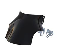 Pare Brise Avant Moto pour Hornet pour CB400 pour CB600 pour CB750 pour CB900 pour CB919 pour CB250 Pare-Brise Universel pour Moto Feux Ronds Pare-Brise pour Vélo De Rue Moto Pare-Brise(1 Set Black)