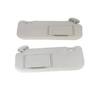 Pare-Brise Avant Pare-Soleil Pare-soleil Avant Gauche/droit Avec Miroir De Maquillage De Remplacement Pour Toyota Pour Corolla E160 E170 2014 2015 2016 2017(Titane,1 paire)