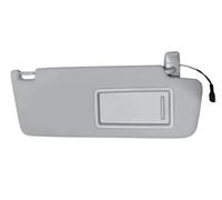 Pare-Brise Avant Pare-Soleil Pare-soleil Gauche/droit Avec Miroir Pour Skoda Pour Superb Pour Octavia 2015-2019, Pare-soleil De Remplacement Côté Conducteur/passager(Titane,Droite)