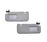 Pare-Brise Avant Pare-Soleil Pare-soleil Gauche/droit Avec Miroir Pour Toyota Pour Auris Pour Corolla 2008-2013, Pare-soleil De Rechange Côté Conducteur/passager(Titane,Left right set)