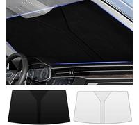 Pare-Brise Avant Pare-Soleil, pour Mini Countryman(F60) 2017 2018 2019 2020 2021 2022 2023 2024+, Pliable Et Portable, Protection Solaire UV Et Protection Contre La Chaleur Solaire,- White