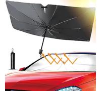 Pare-Brise Avant Pare-soleils de Voiture,pour Renault Modus Grand-Modus Pulse Sandero Scala Symbol,Couvre-Soleil Réfléchissant,Anti-UV,Open-Large（80 * 126 * 140cm）