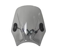 Pare Brise Avant pour Z&ONTES pour GK 125 pour GK 155 pour GK 125X pour GK-125 pour GK-125X pour GK-155 Pare Brise De M&OTO Pare Brise Visière Double Écran À Bulles Pare Brise Avant(Smoke)