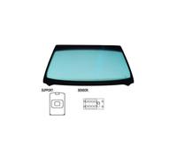 Pare-brise avant teinté vert pour capteur pluie et lumière Citroen C3 1 2002-2009 - 8166JT / 1609853780