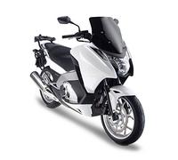 Pare-Brise Bas et Sportif Noir Brillant 47 x 43 cm (H x L) KAPPA KD1109B Honda Integra 700 (12 > 13) Honda Integra 750 (14)