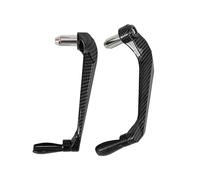 Pare Brise Bouclier Protection Mains Pour Guidon 7/8 Pouces Protège-mains Universels Frein Embrayage Moto Pièces Modifiées(A silver)