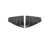 Pare-Brise Calandre Garniture Ventilation Latérale pour Hyundai pour Elantra 2017 2018 2019 Couvercle Persienne Lunette Arrière(Aspect Fibre de Carbone)