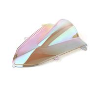 Pare Brise Carénage Moto Pour CBR 500R pour CBR500R 2019 2020 ABS plastique moto coupe-vent Double bulle pare-brise pare-brise(Lridium)