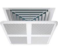 Pare-brise central de climatisation, déflecteur carré avec filtre pour la sortie de l'unité de conduit d'air pour éviter les bulles directes (taille : 40 cm)