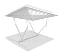 Pare-brise Climatiseur Sans Conduit Extérieur Ventilateur D'extraction Déflecteur De Ventilation Central Dehors Climatisation Évent Du Climatiseur Plafond Déflecteur Le Fer Blanche Générique