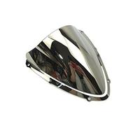 Pare-brise compatible avec K8 GSX-R GSX R GSXR 600 750 GSX-R600 GSX-R750 2008 2009 2010 Double Bubble 08 09 10 pièces automobiles (couleur : chromé)
