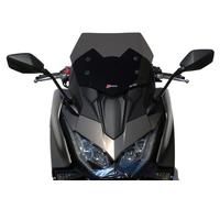 Pare-brise COMPATIBLE AVEC Kymco Ak 550 Premium à partir de 2023, couleur gris foncé, avec vis, dimensions : H 390 x L 400 cm, épaisseur 3 mm.