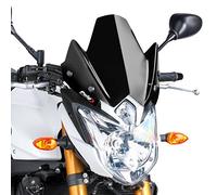 Pare-Brise Compatible avec Yamaha FZ8 10-16 Noir Puig NG Sport