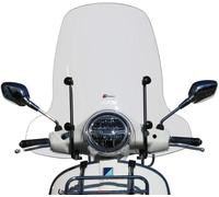 Faco 23636 Pare-Brise Écran Haut Clair Piaggio VESPA GTS 125 300 Année 2023