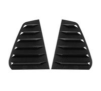 Pare-Brise Couvercle Volet Lunette Arrière Persienne Garniture D’aération Latérale pour Golf 7 pour Golf 7.5 MK7 7.5 GTI GTD R 2014-2019(Aspect Fibre de Carbone)
