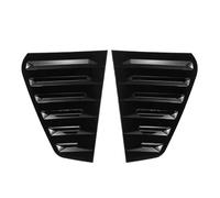 Pare-Brise Couvercle Volet Lunette Arrière Persienne Garniture D’aération Latérale pour Golf 7 pour Golf 7.5 MK7 7.5 GTI GTD R 2014-2019(Noir Brillant)