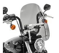 Pare Brise CW1 pour pour Kawasaki VN 900 Custom/Classic, VN-15 fumé Noir