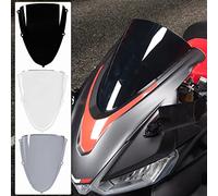 Pare-brise de carénage avant de moto Pare-brise RS660 Protecteur d'écran de mouche de déflecteur de vent Compatible avec Aprilia RS 660 rs660 2020-2024 Screen Shield Visor Cover (Fumée)